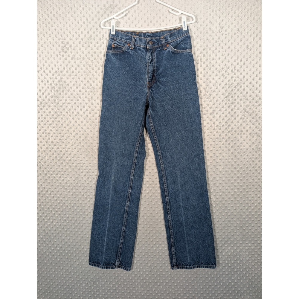 VTG 1970's Levi's High Waist Denim Mom Jeans Women's 25/26* 26048 0214 USA